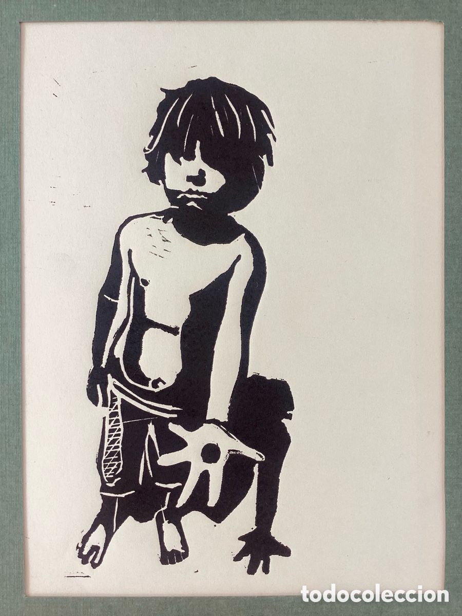 Otros objetos de arte: Arte urbano sobre papel enmarcado