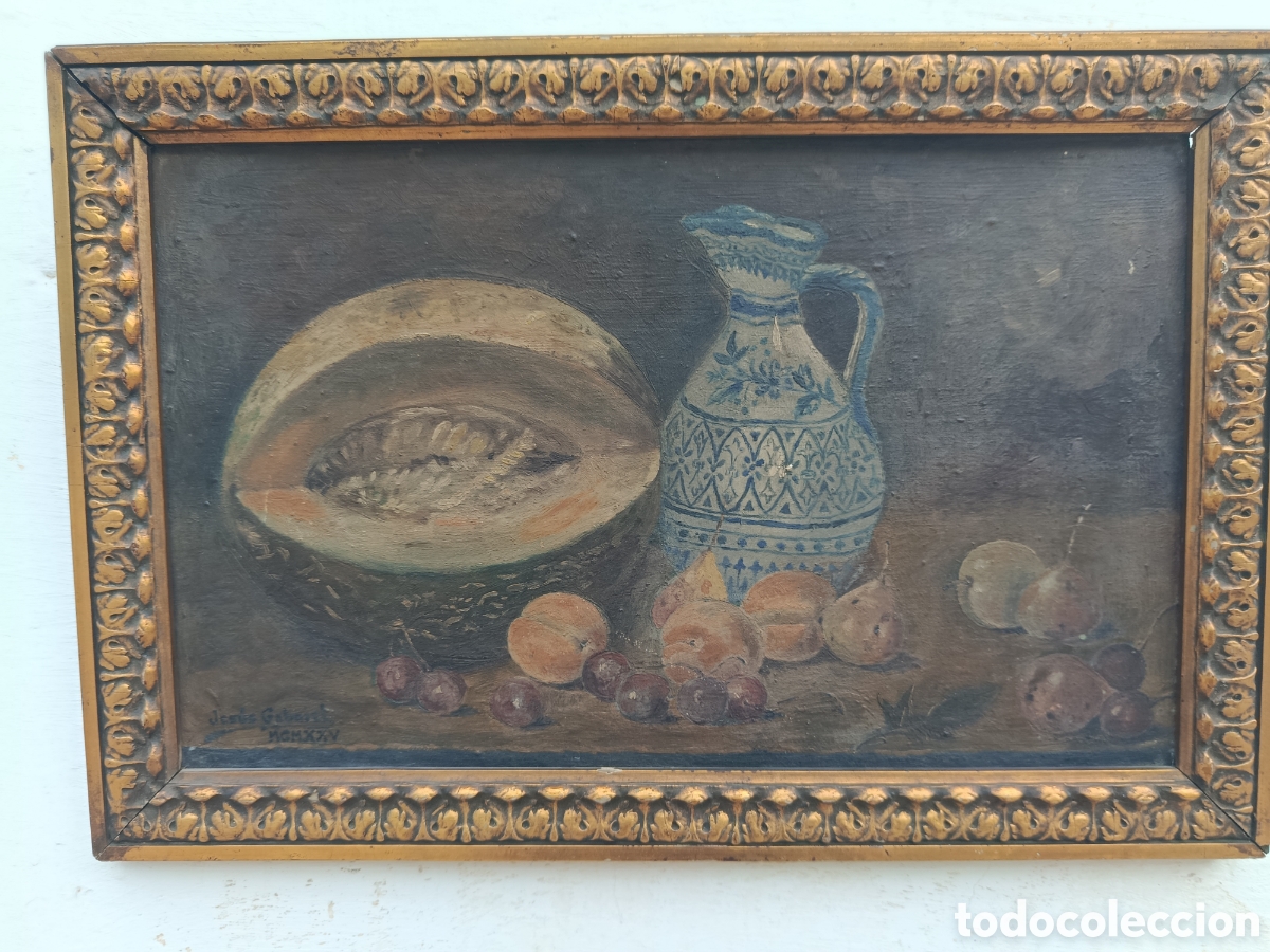 Otros objetos de arte: Bodeg&oacute;n antig&uuml;o 1925 - Foto 2