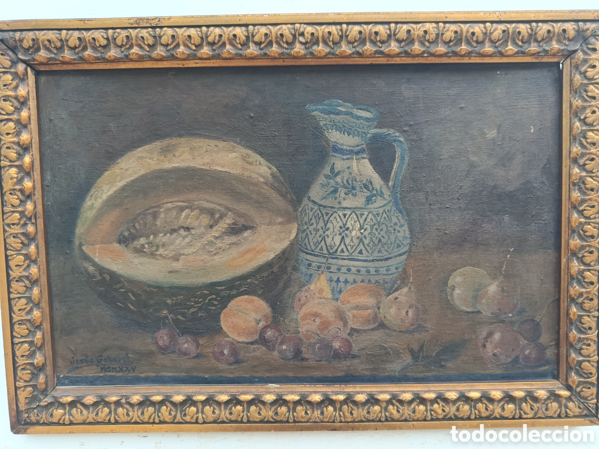 Otros objetos de arte: Bodeg&oacute;n antig&uuml;o 1925 - Foto 5