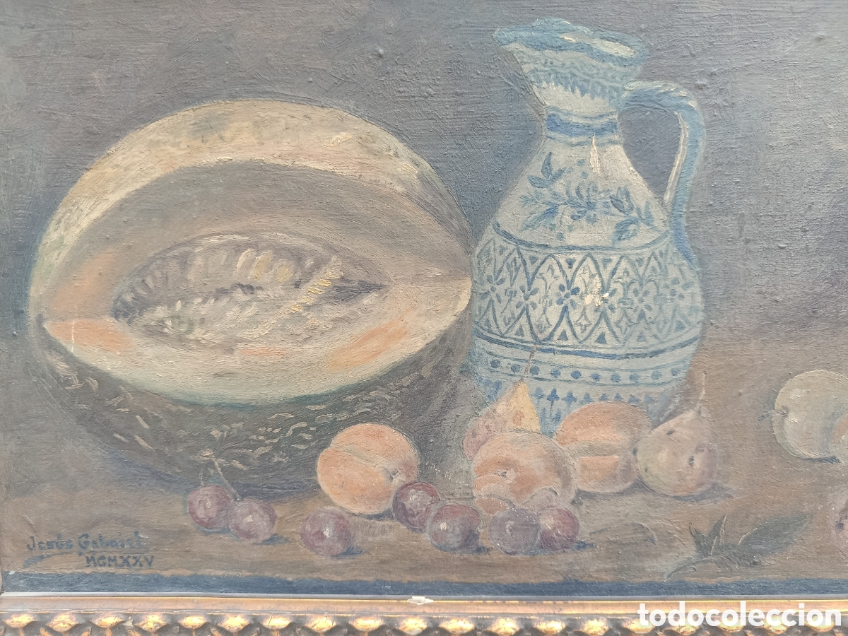 Otros objetos de arte: Bodeg&oacute;n antig&uuml;o 1925 - Foto 6