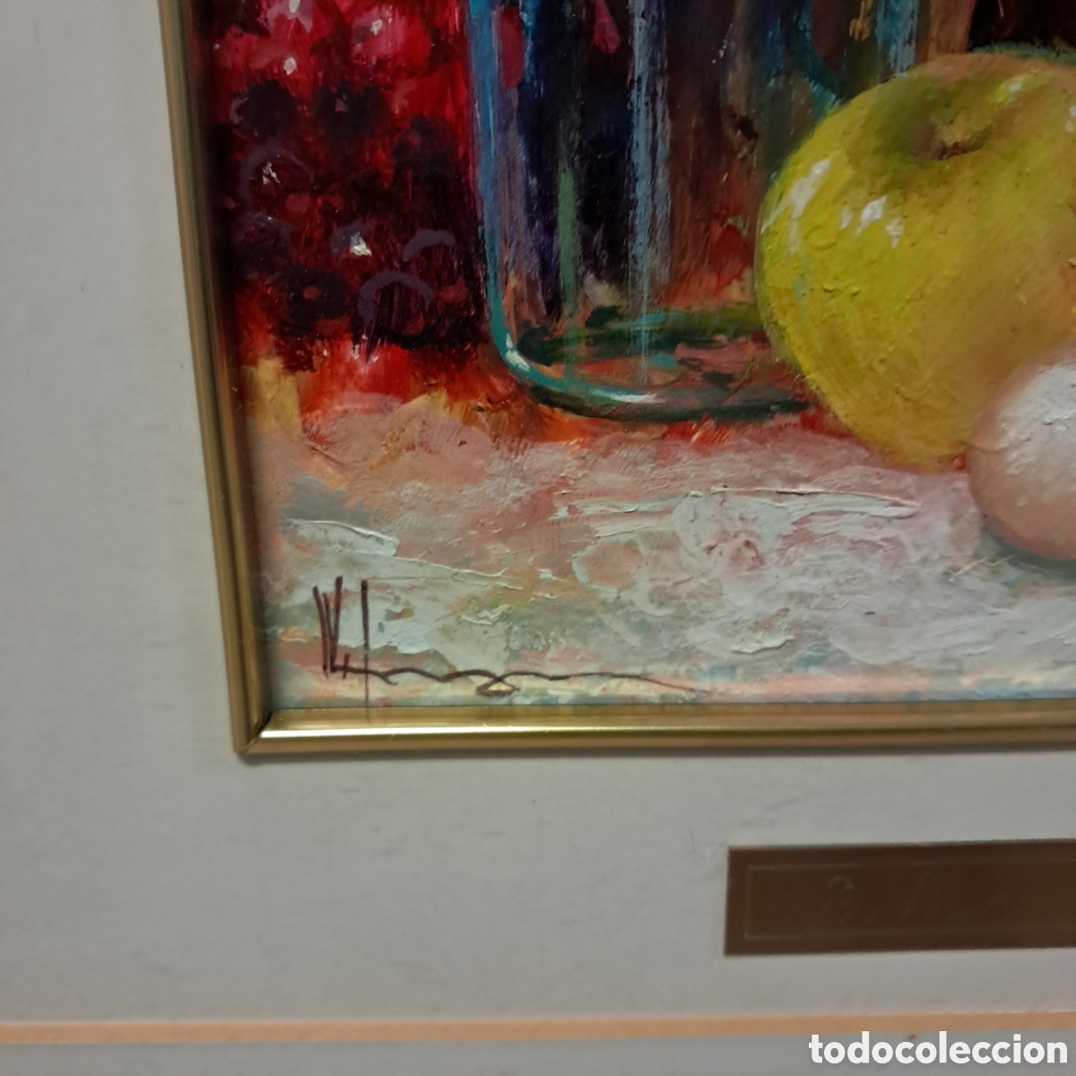 Otros objetos de arte: Oleo de Gustavo Vila, Bidegon 40 x 48 cm - Foto 3