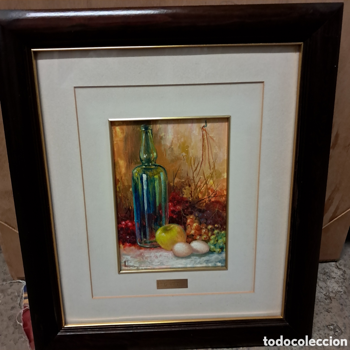 Otros objetos de arte: Oleo de Gustavo Vila, Bidegon 40 x 48 cm - Foto 4