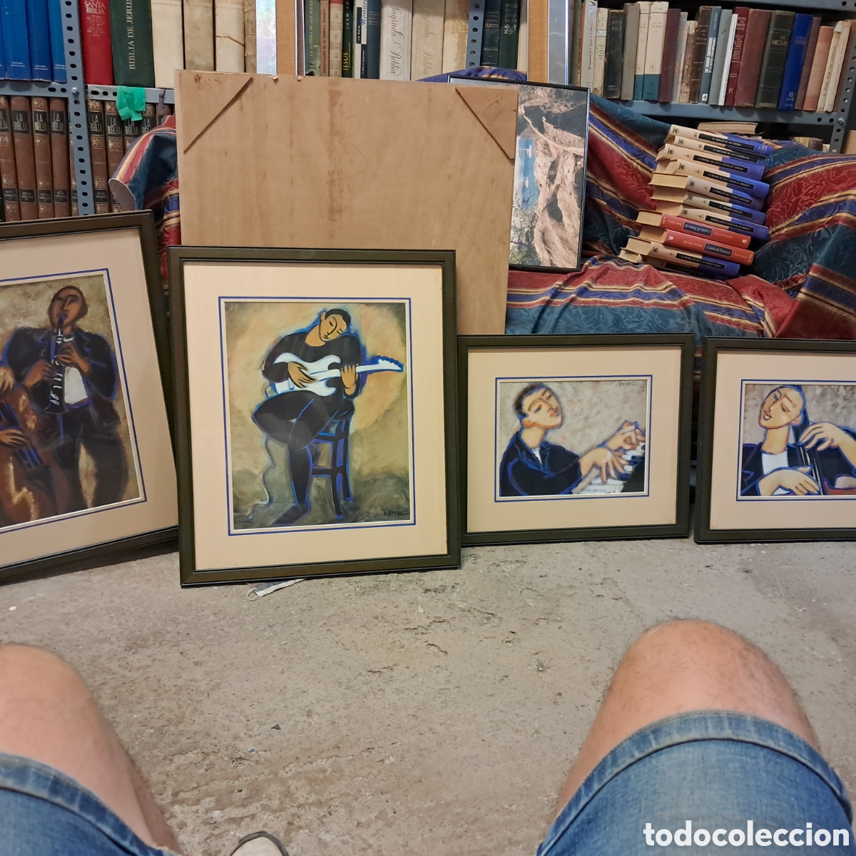 Otros objetos de arte: 4 obras impresionantes giclee del autor Marsha Hammel , 2 de 50 x 60 y otros de 48x 41