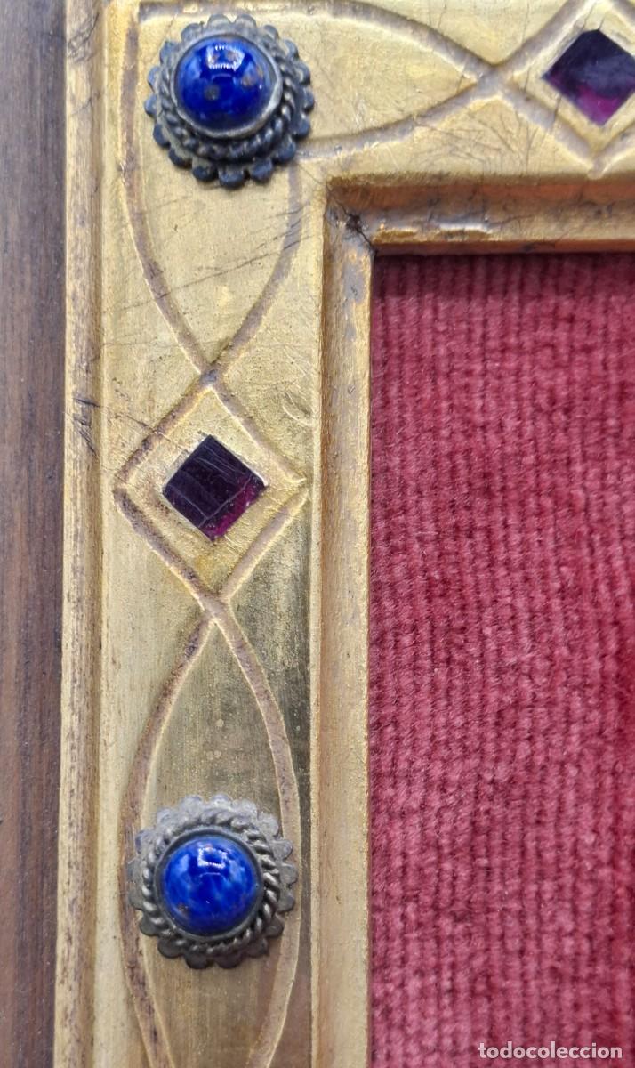 Otros objetos de arte: + REPRESENTACION EN ESMALTE Y BRONCE DE CRISTO EN MAJESTAD DE MORATO - Foto 7