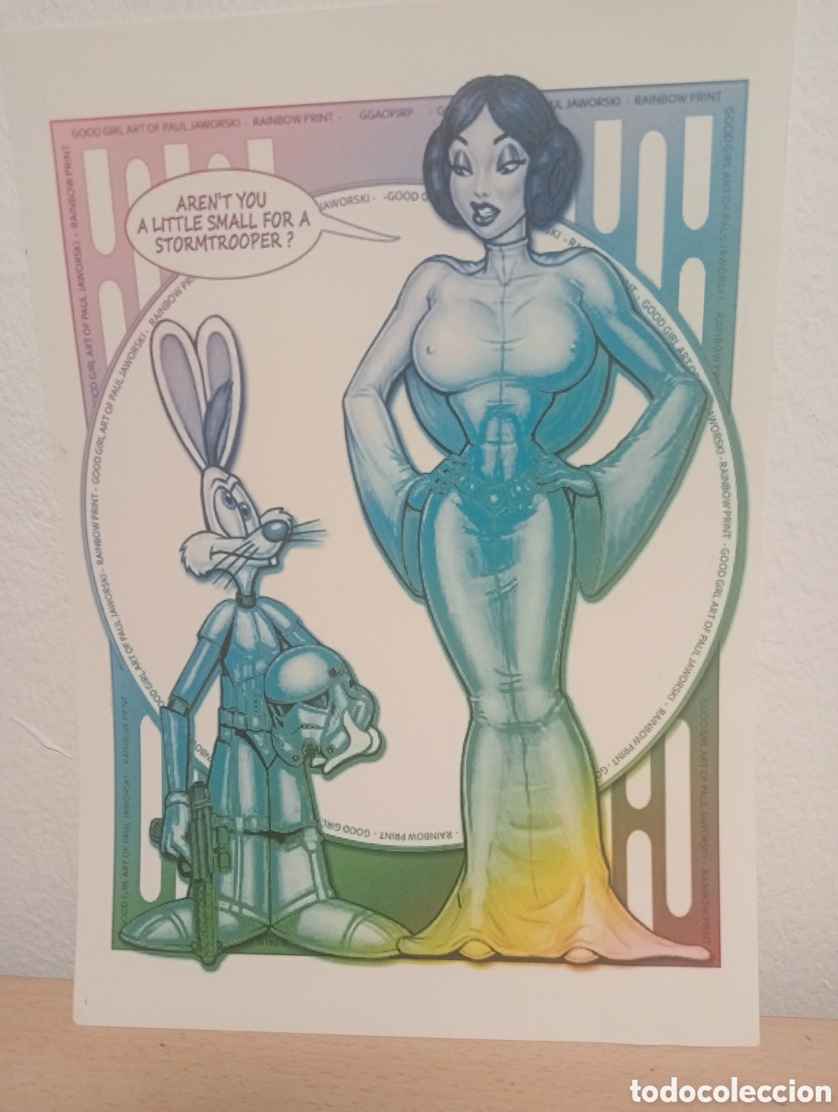 Otros objetos de arte: Paul jaworski good girl art 30x21