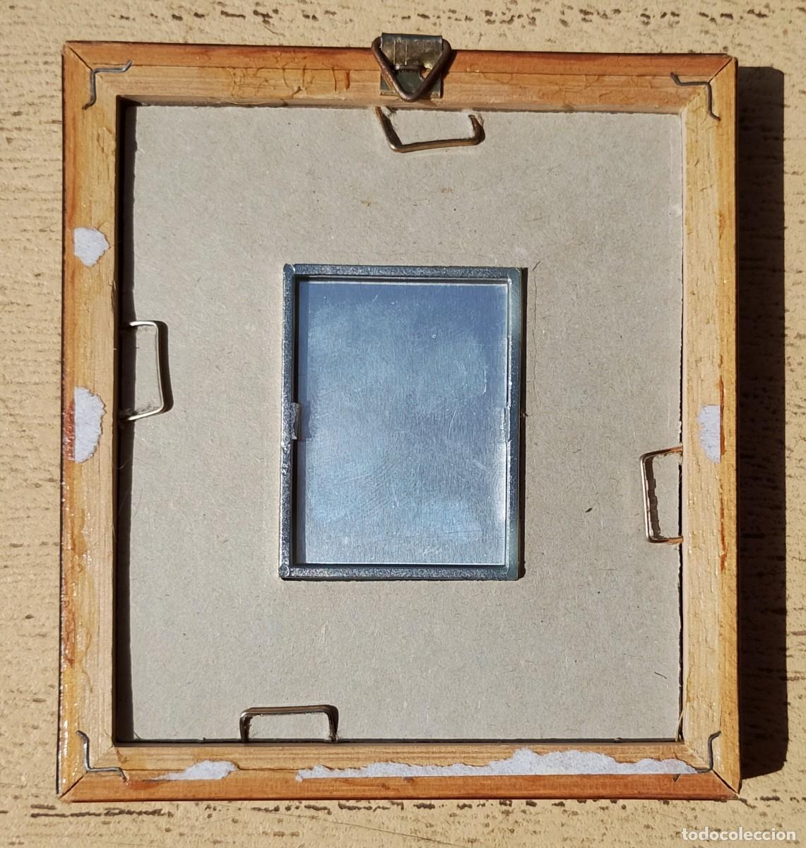 Otros objetos de arte: Cuadro Miniatura Oro Foglia - Foto 3