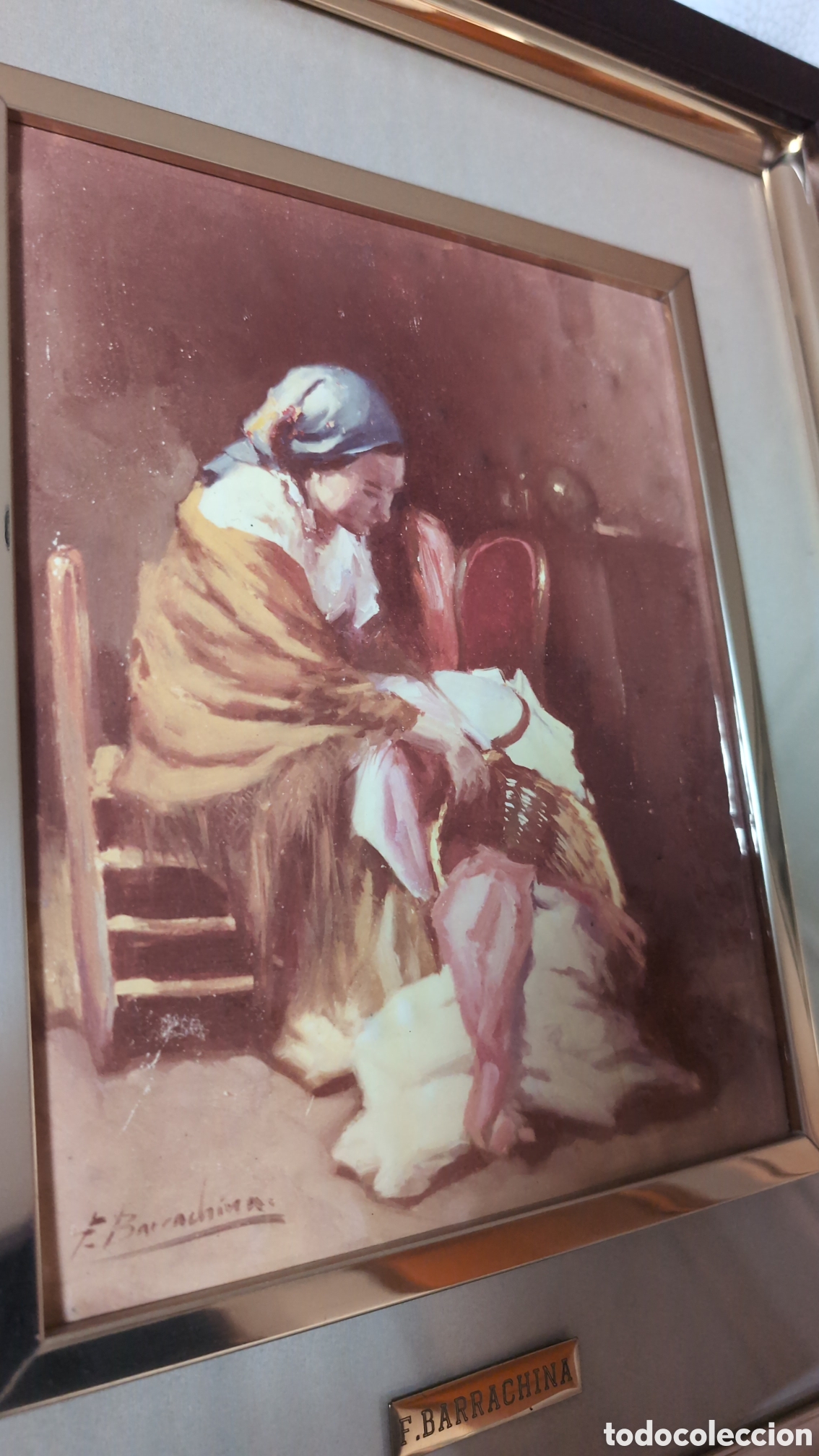Otros objetos de arte: Pareja de esmaltes de Francisco Barrachina - Foto 3