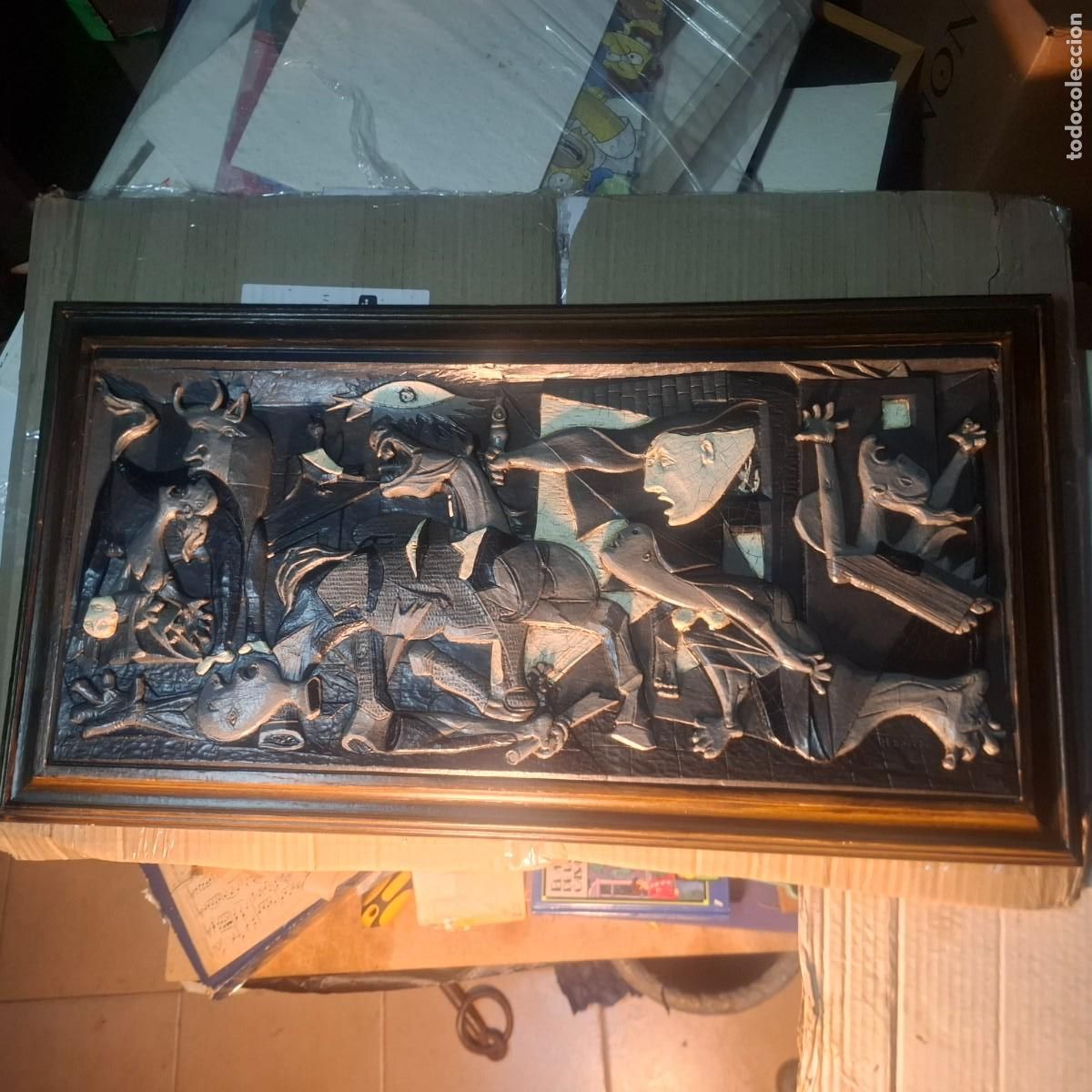 Otros objetos de arte: Cuadro Guernica de Picasso Hilario Epelte.
