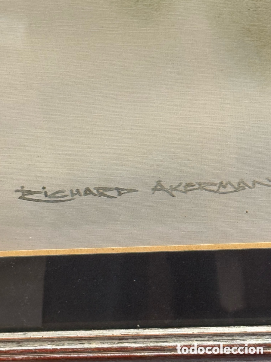 Otros objetos de arte: Original de richard akerman - Foto 6