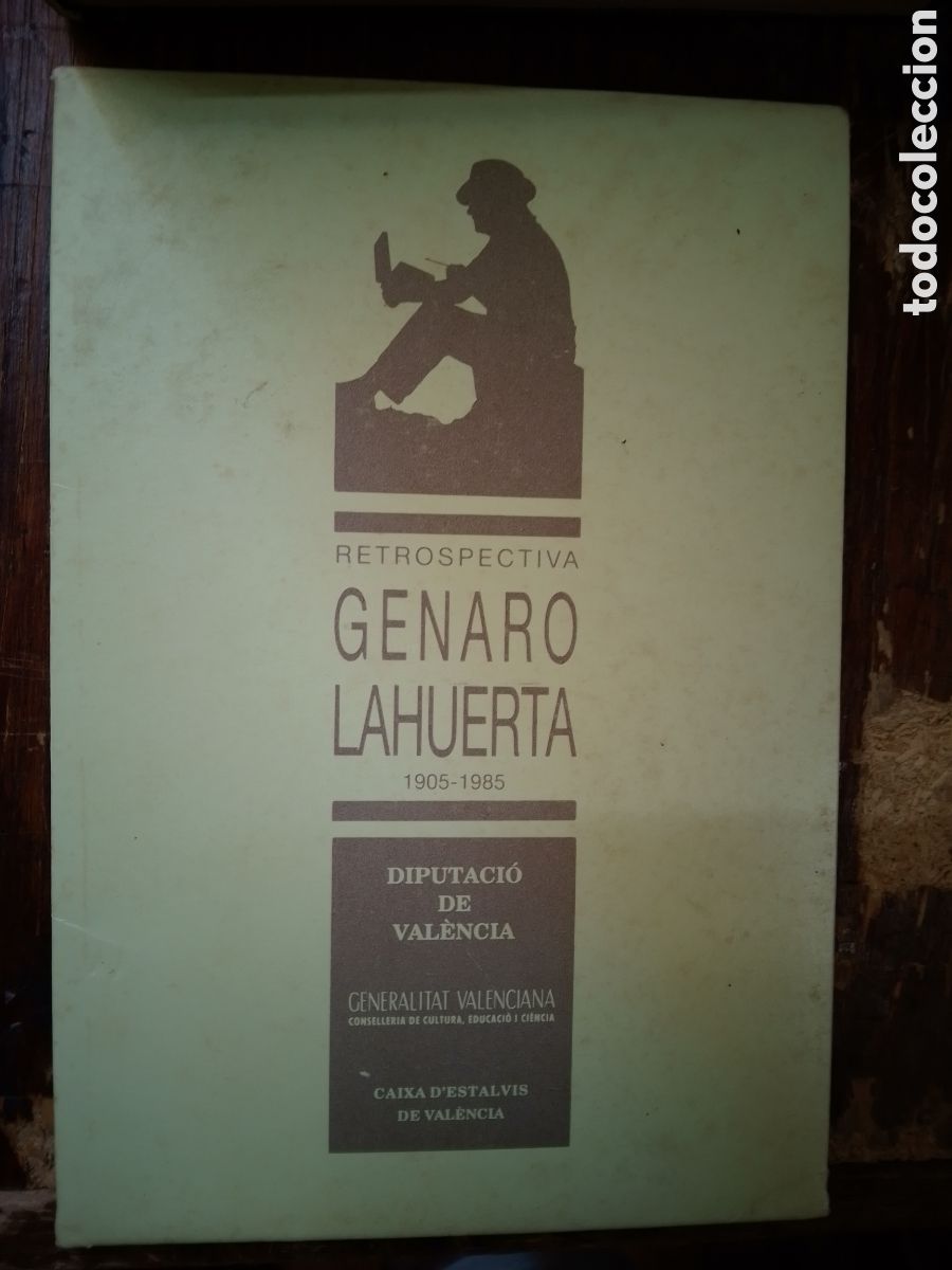 Otros objetos de arte: GENARO LAHUERTA. RETROSPECTIVA. 1905 - 1985. 5 POSTALES.. DIP. DE VALENCIA.
