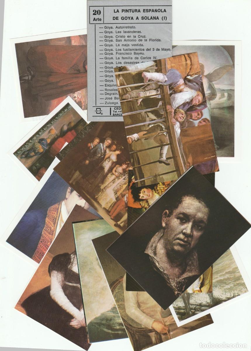 Otros objetos de arte: FICHA /CROMO -SIGLO DE ORO PINTURA ESPA&Ntilde;OLA (I)-20 IMAGENES -SOBRE N&ordm; 15-CEDOSA-NUEVO