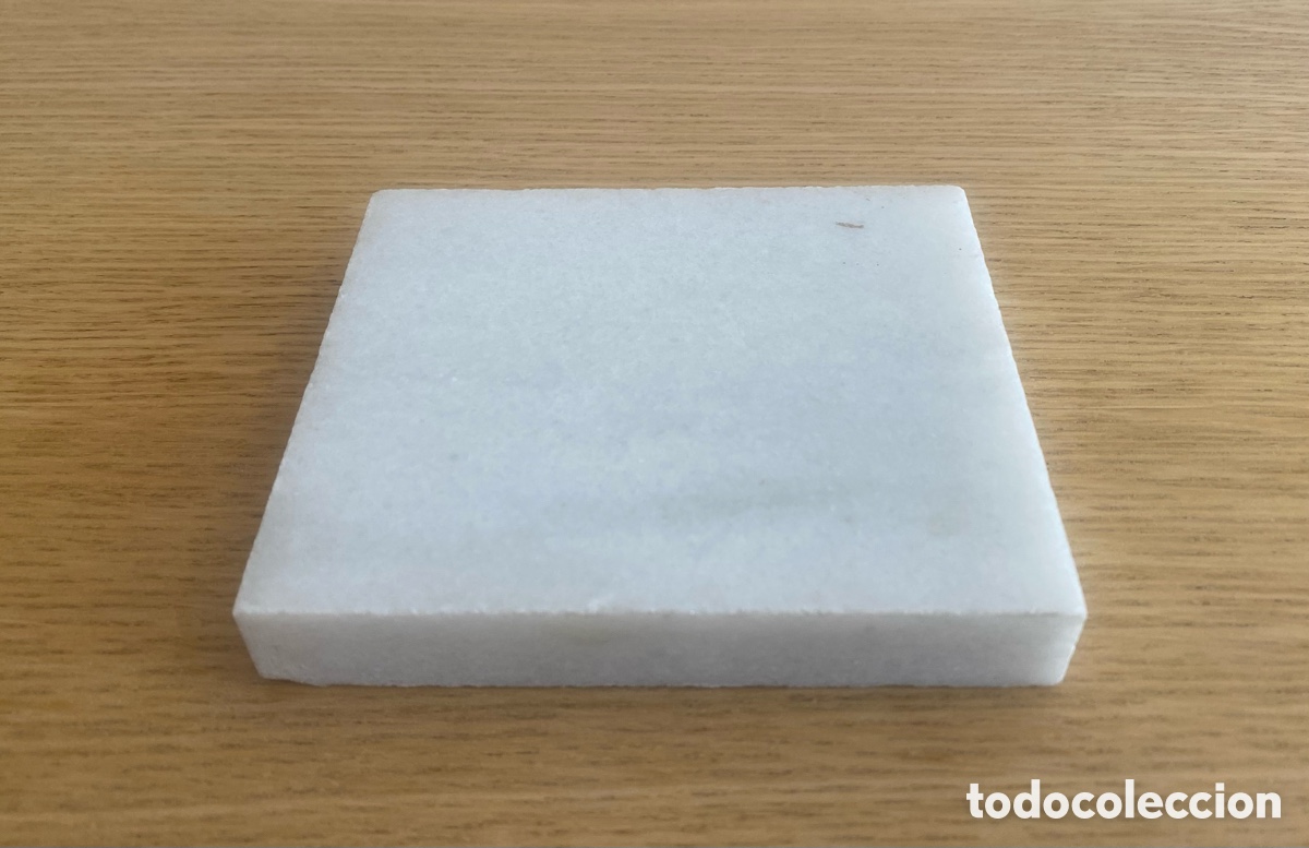 Otros objetos de arte: Peana m&aacute;rmol blanco para esculturas - Foto 2