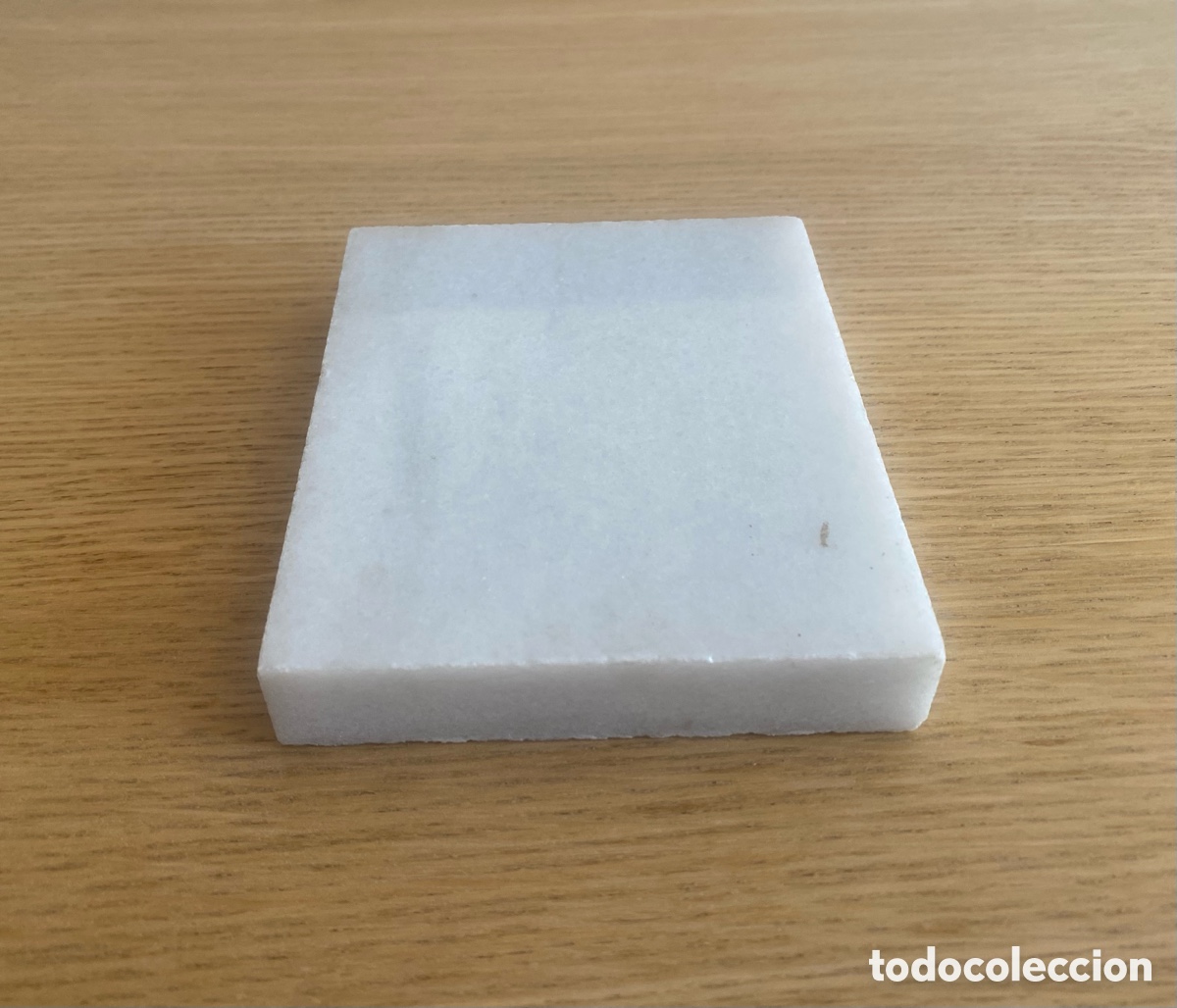 Otros objetos de arte: Peana m&aacute;rmol blanco para esculturas - Foto 3