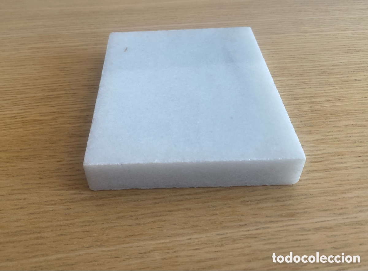 Otros objetos de arte: Peana m&aacute;rmol blanco para esculturas - Foto 5