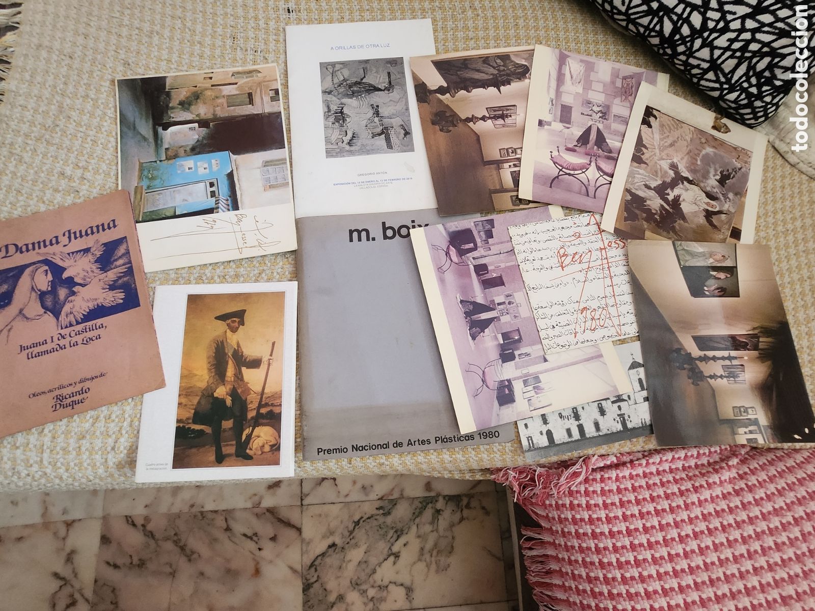 Art: Lote cat&aacute;logos arte los de la foto