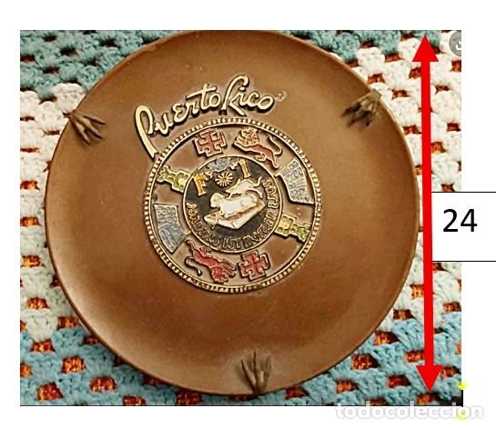 Otros objetos de arte: ESCUDO DE PUERTO RICO. A&Ntilde;O 1970