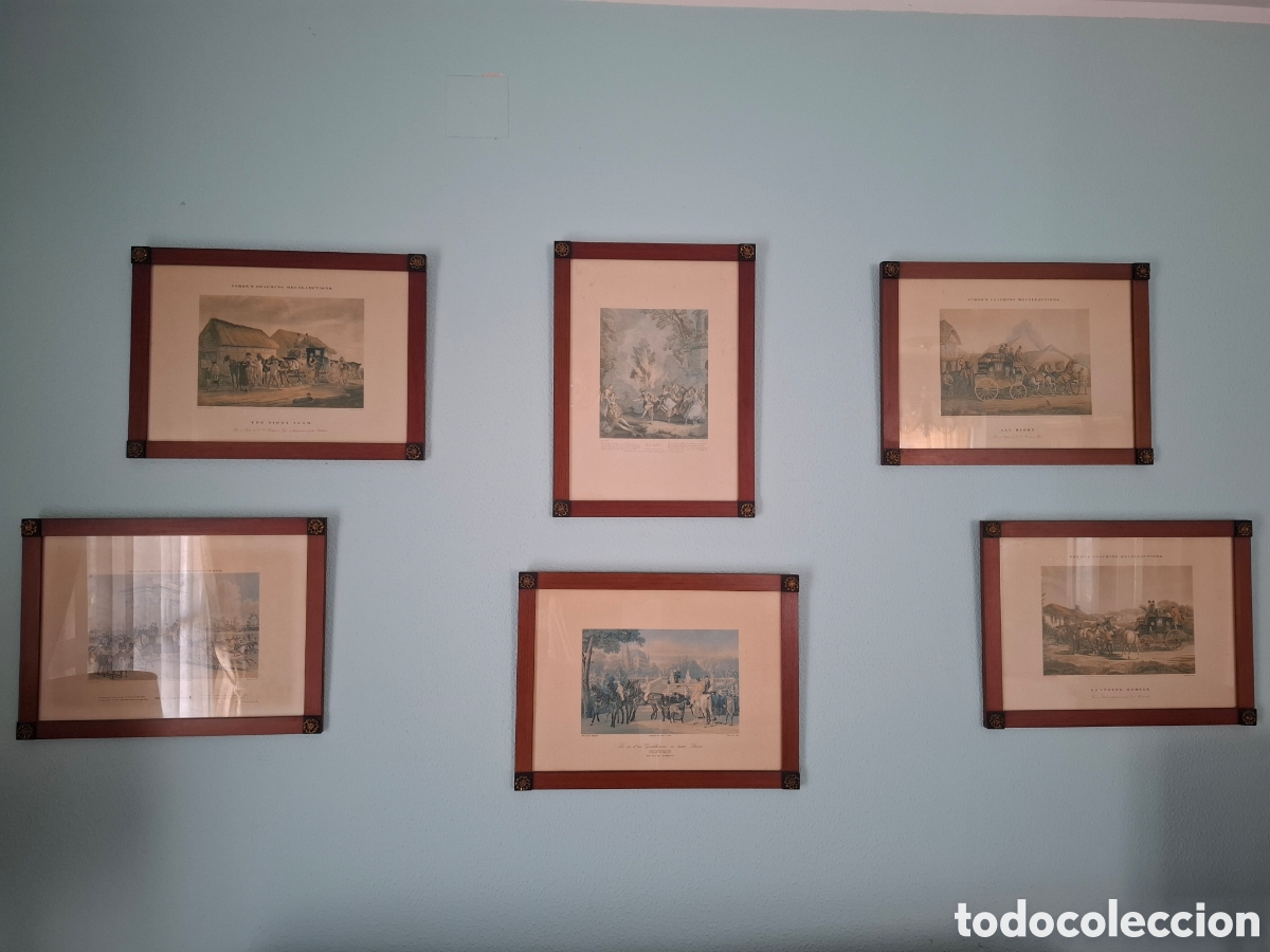 Otros objetos de arte: Vendo un conjunto completo de seis cuadros cl&aacute;sicos