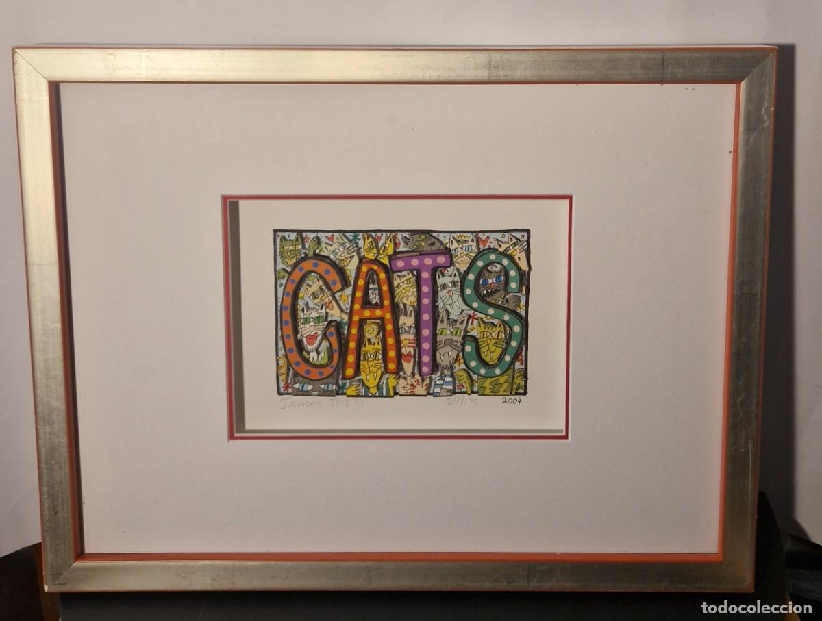 Otros objetos de arte: CATS James Rizzi. 24/175