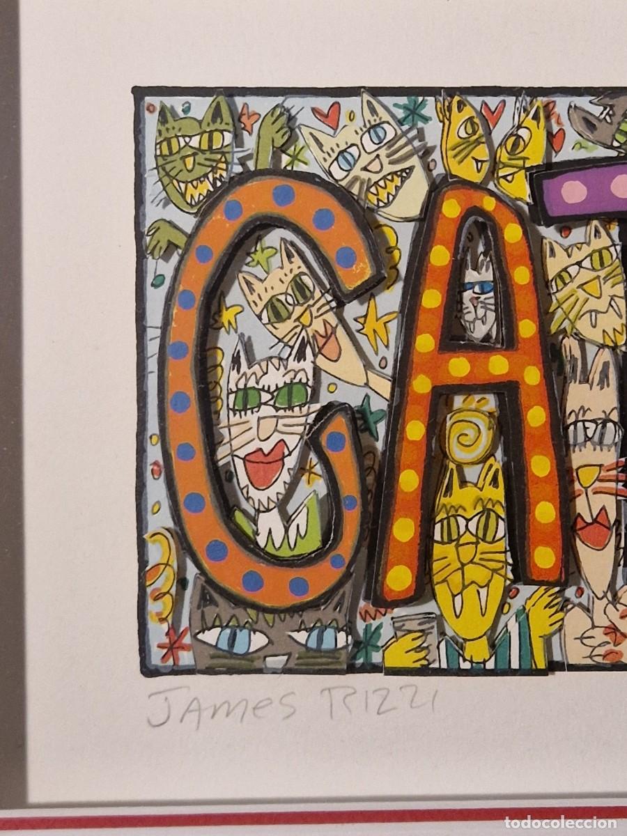 Otros objetos de arte: CATS James Rizzi. 24/175 - Foto 4