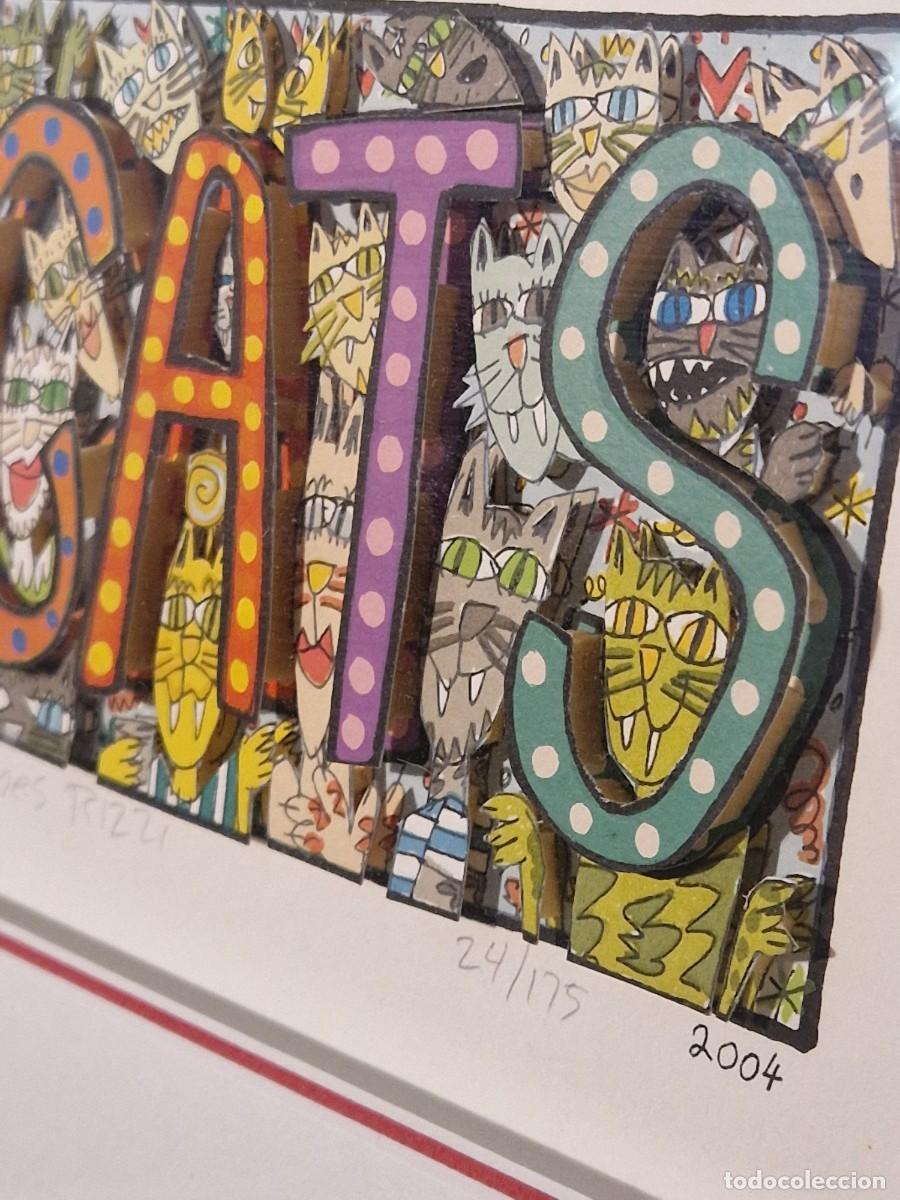 Otros objetos de arte: CATS James Rizzi. 24/175 - Foto 6