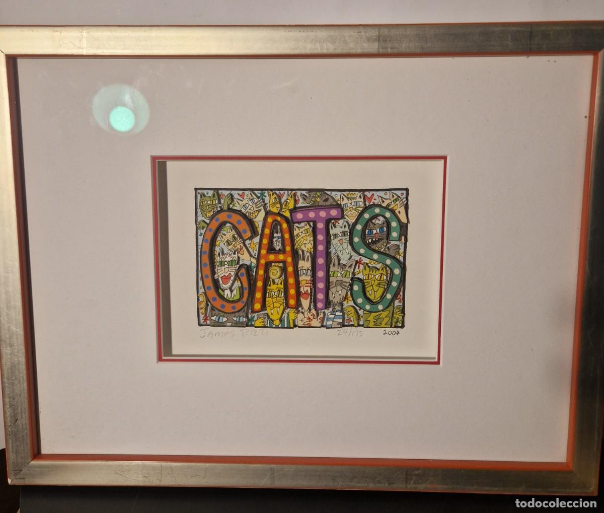 Otros objetos de arte: CATS James Rizzi. 24/175 - Foto 8