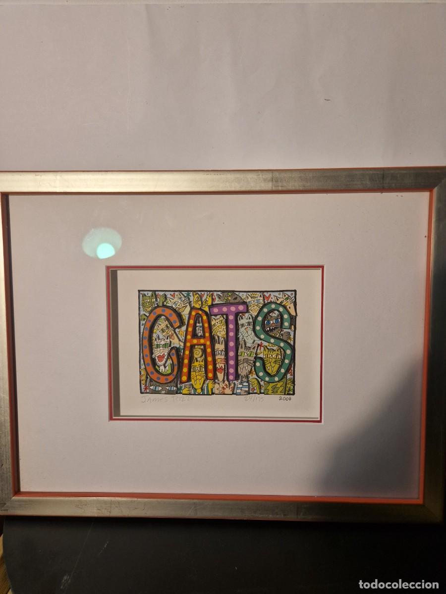 Otros objetos de arte: CATS James Rizzi. 24/175 - Foto 9