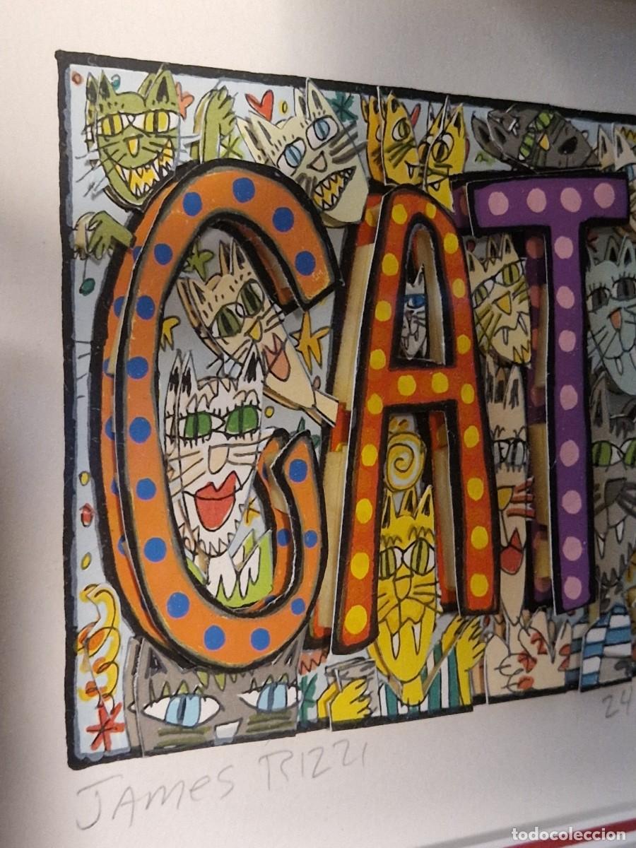 Otros objetos de arte: CATS James Rizzi. 24/175 - Foto 10