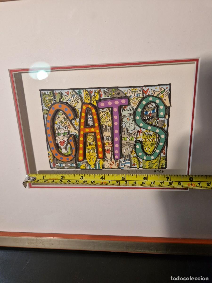 Otros objetos de arte: CATS James Rizzi. 24/175 - Foto 13