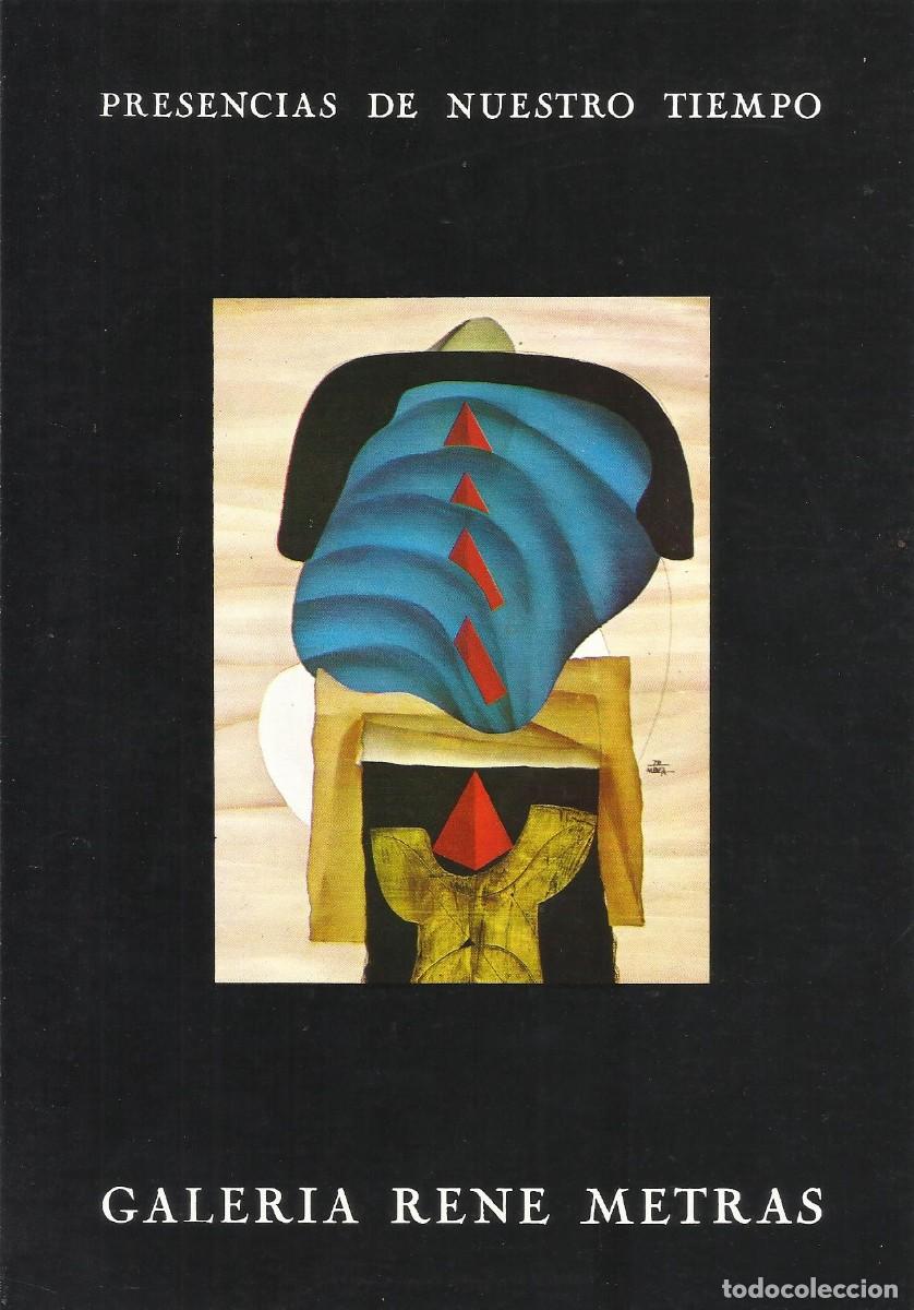 Otros objetos de arte: Manuel Bea. Galer&iacute;a Ren&eacute; Metras. 1975. Tarjeta o invitaci&oacute;n. 23x16 cm. Arte.