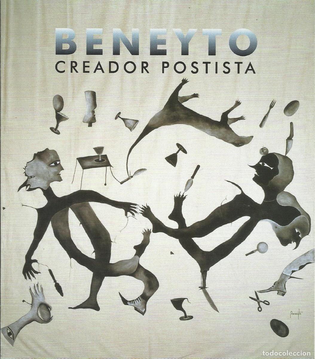 Otros objetos de arte: Beneyto. Diptico exposici&oacute;n arte Creador Postista. 2002. March Editor. 17x15 cm.