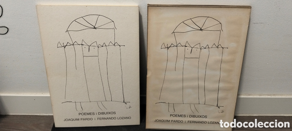 Otros objetos de arte: POEMAS I DIBUIXOS JOAQU&Iacute;N PARDO I FERNANDO LOZANO