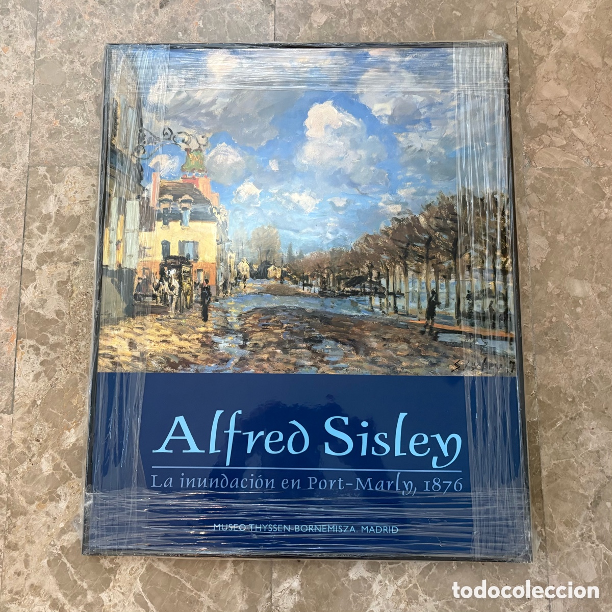 Otros objetos de arte: La Inundaci&oacute;n en Port-Marly Alfred Sisley L&aacute;mina Enmarcada