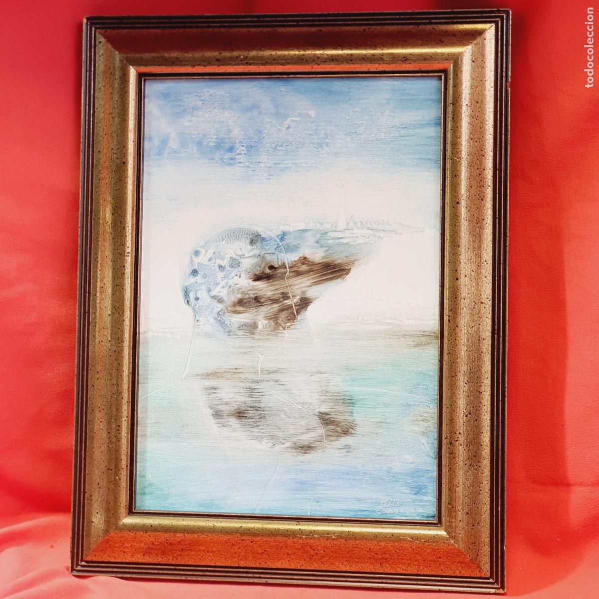 Otros objetos de arte: PRECIOSA OBRA-PABLO SANGUINO-EXCELENTE-AFAMADO PINTOR TOLEDANO-VER OTOGRAF&Iacute;AS.