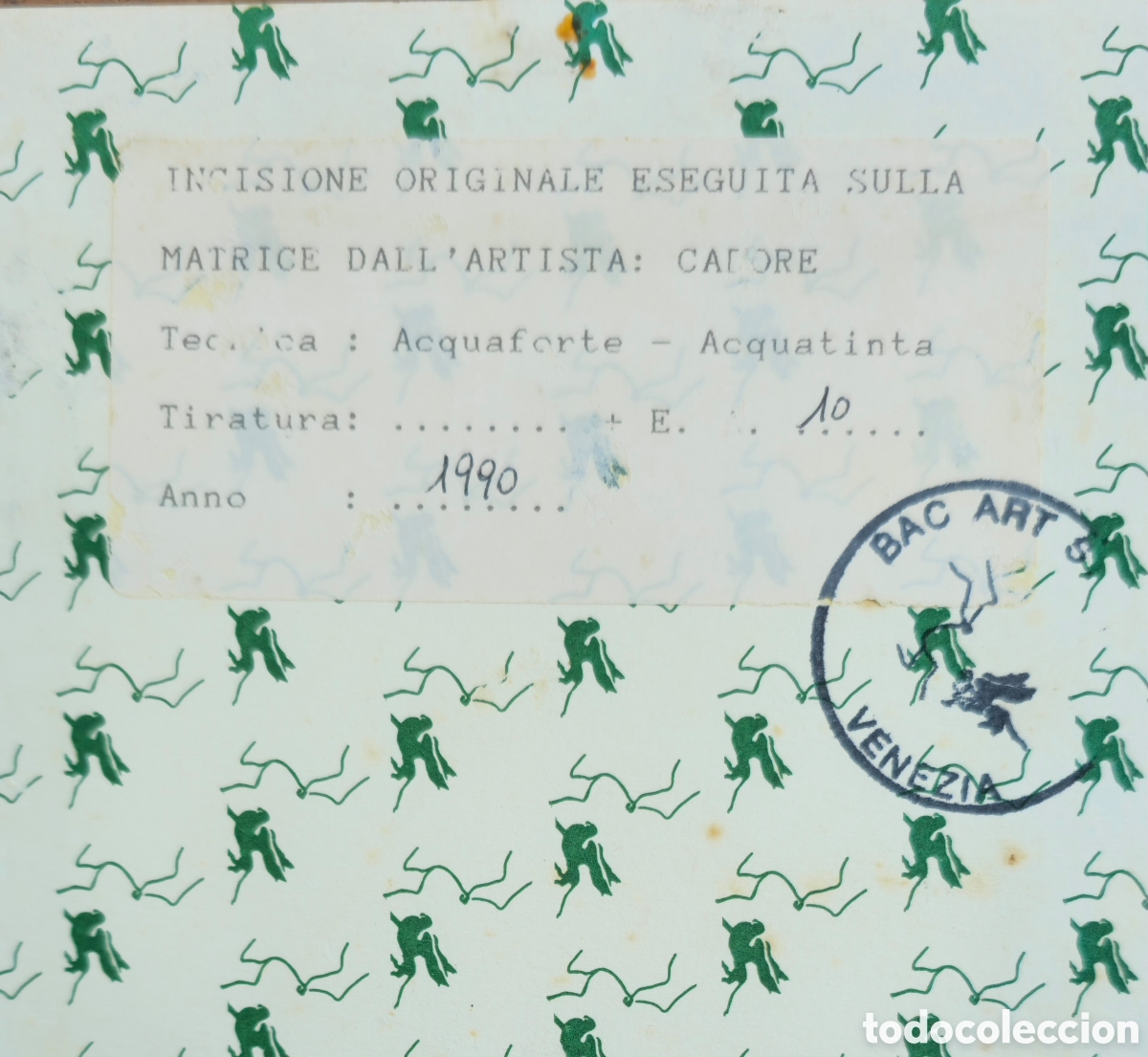 Otros objetos de arte: Original Paolo Baruffaldi. - Foto 4