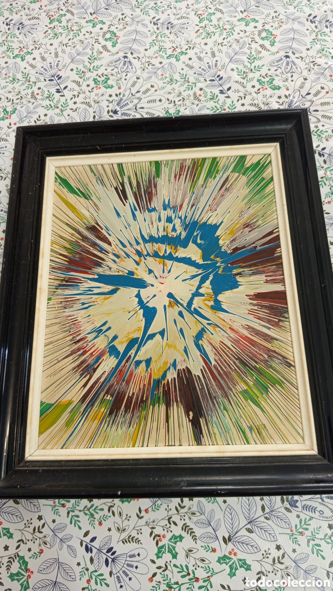 Otros objetos de arte: Pareja antigua de abstracto - Foto 2