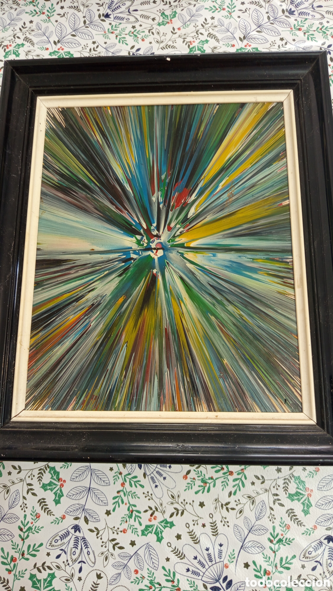 Otros objetos de arte: Pareja antigua de abstracto