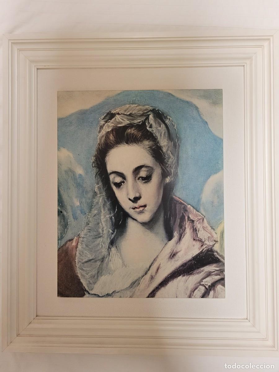 Otros objetos de arte: Cuadro El Greco, Virgen.