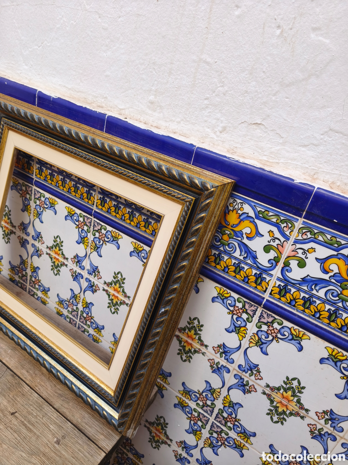 Otros objetos de arte: Marco de madera ornamentado - Foto 2