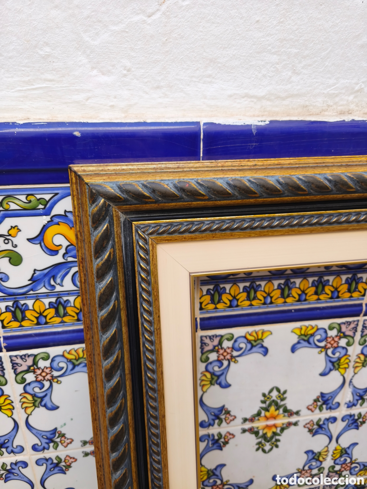 Otros objetos de arte: Marco de madera ornamentado - Foto 4