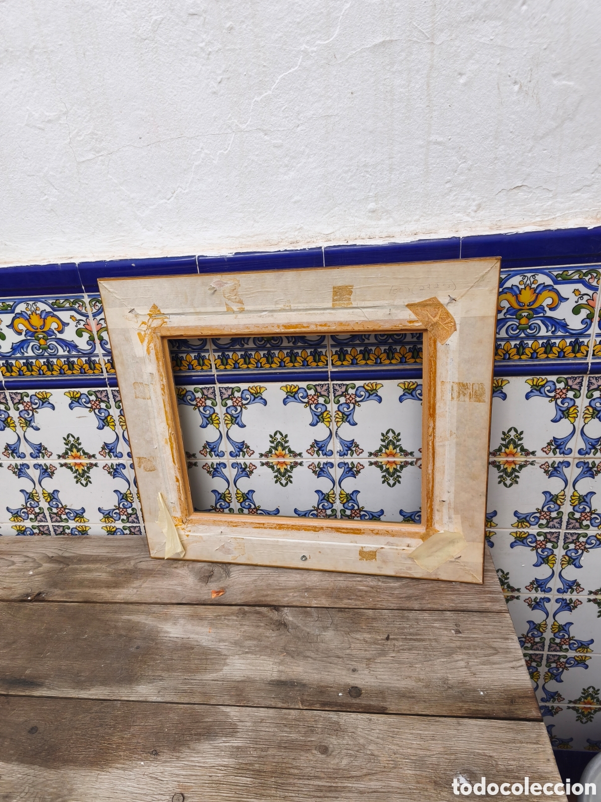 Otros objetos de arte: Marco de madera ornamentado - Foto 5