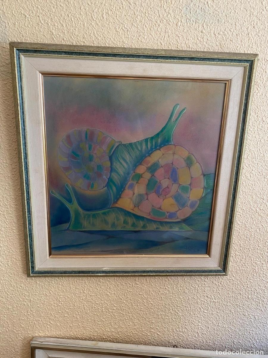 Otros objetos de arte: Cuadro Original de J. Abreu 1988.