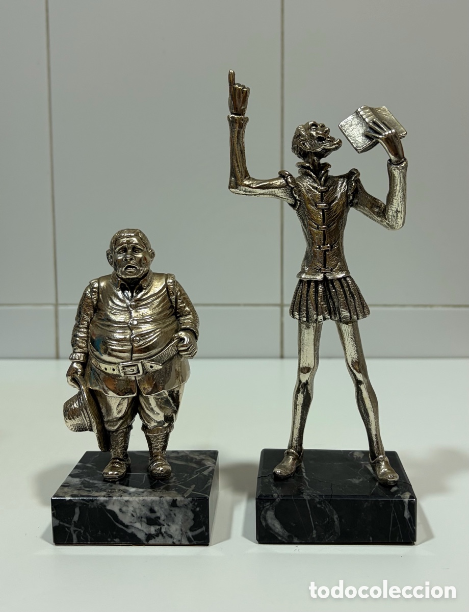 Otros objetos de arte: Figuras de Don Quijote y Sancho Panza