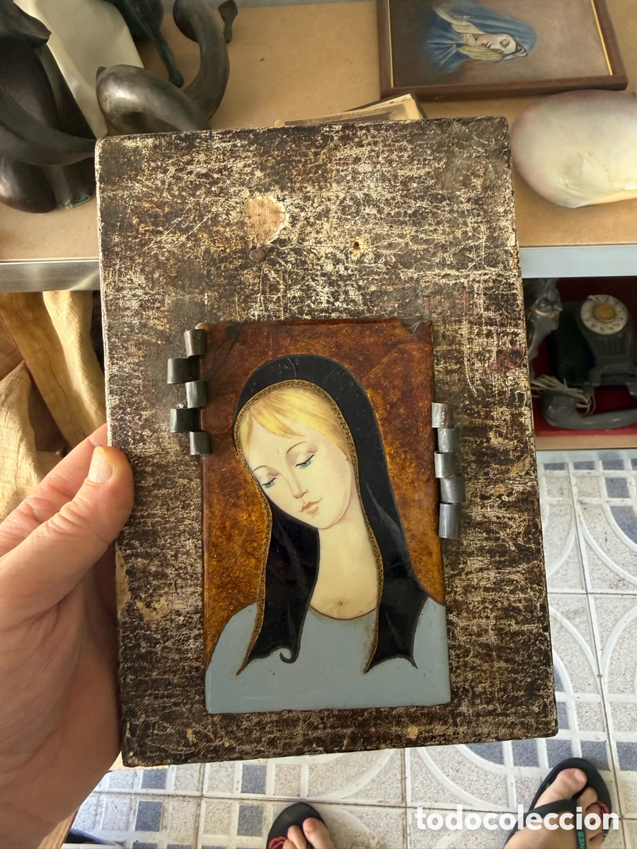 Art: Precioso esmalte antiguo, peque&ntilde;a falta en una esquina