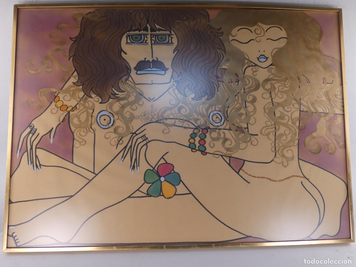 Andere Kunstgegenst&auml;nde: INTERESANTE LAMINA O PINTURA ENMARCADA