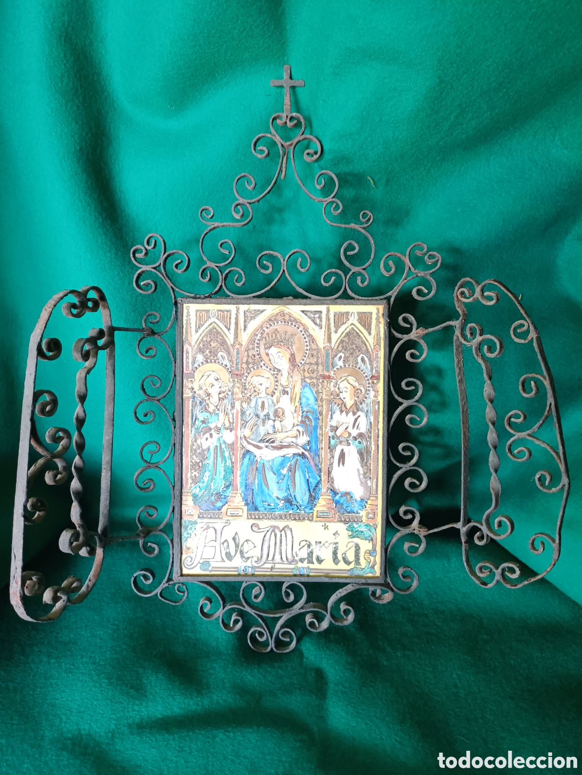 Otros objetos de arte: Azulejos, pintado, con capilla de forja. - Foto 1