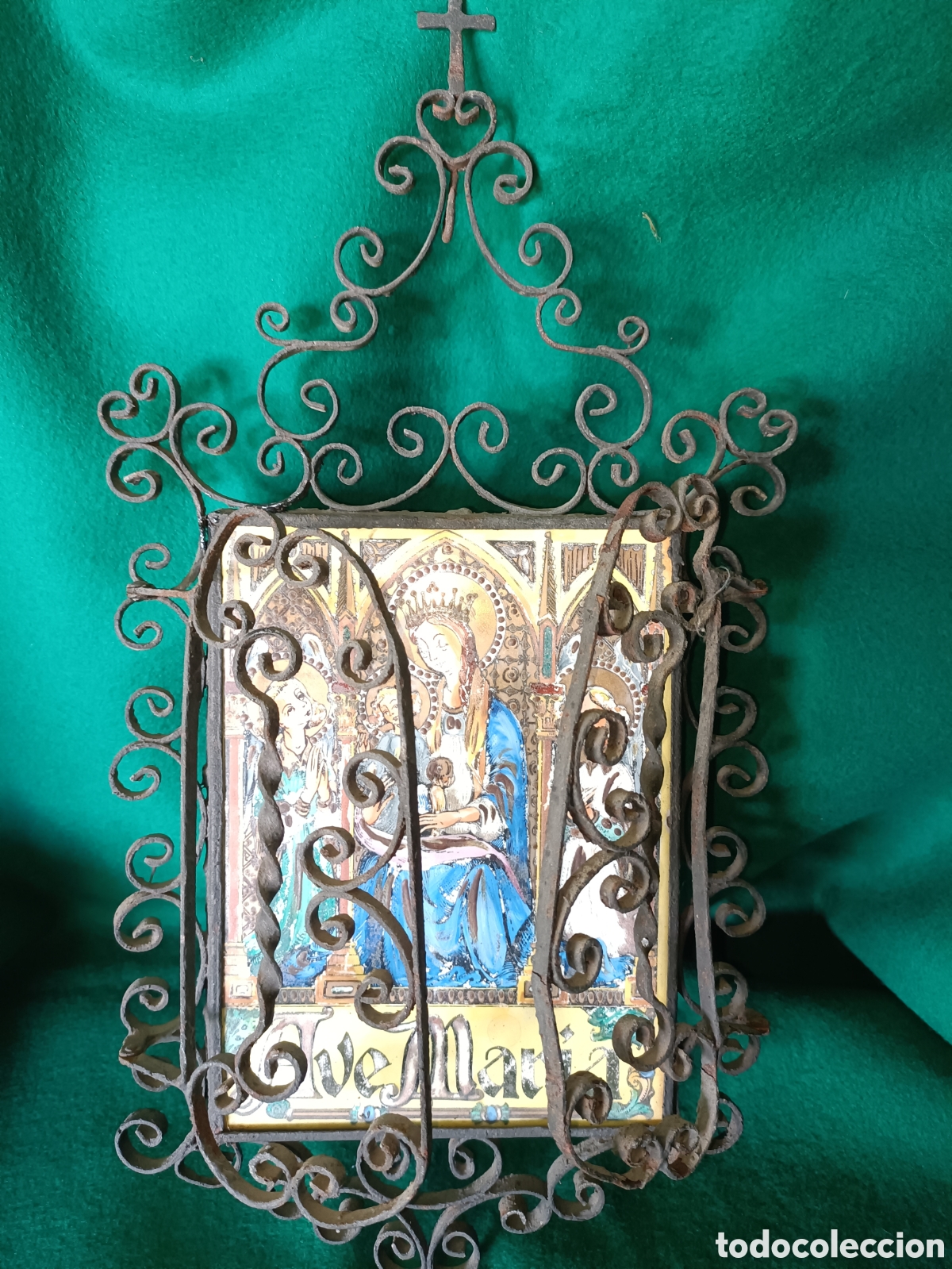 Otros objetos de arte: Azulejos, pintado, con capilla de forja. - Foto 5