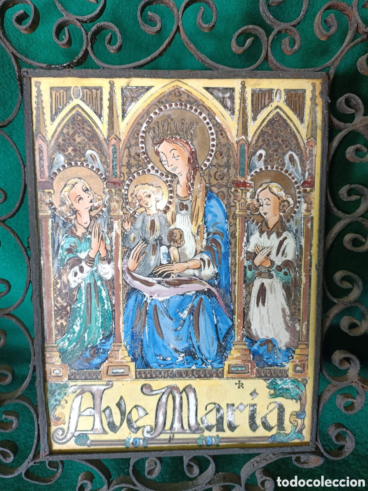 Otros objetos de arte: Azulejos, pintado, con capilla de forja. - Foto 6
