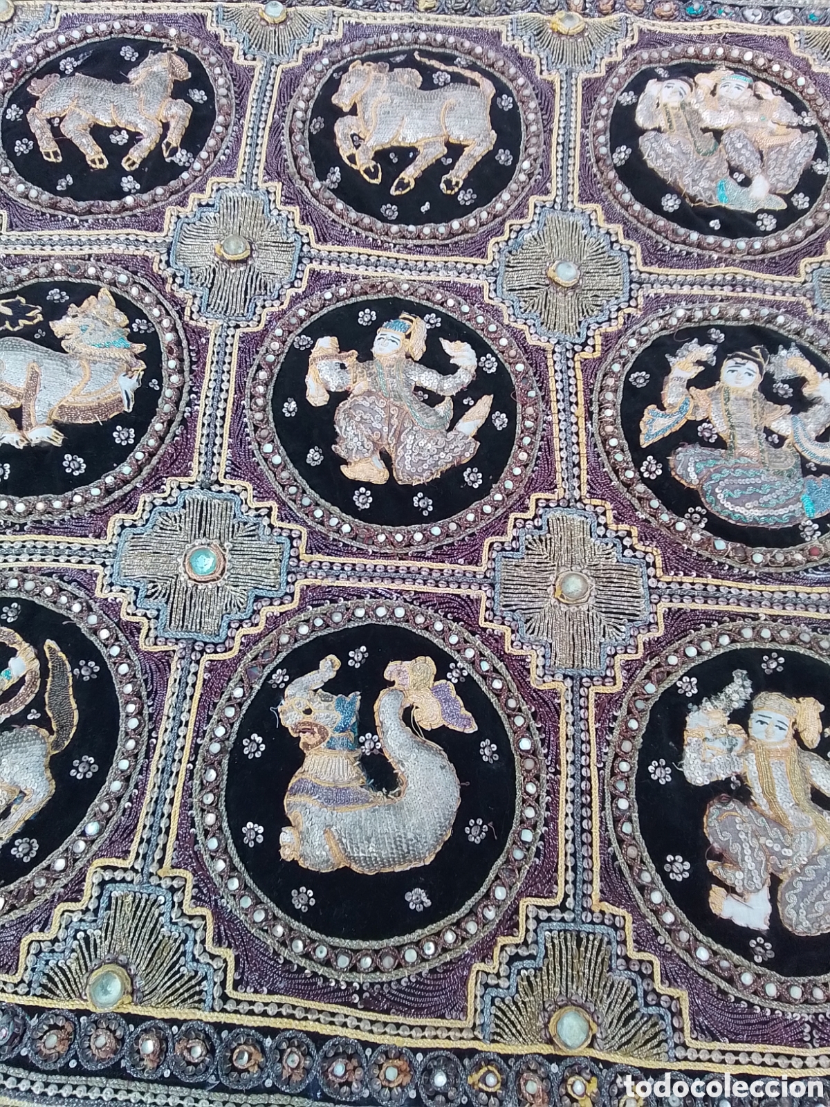Otros objetos de arte: Tapiz de la India ,hecho a mano - Foto 2