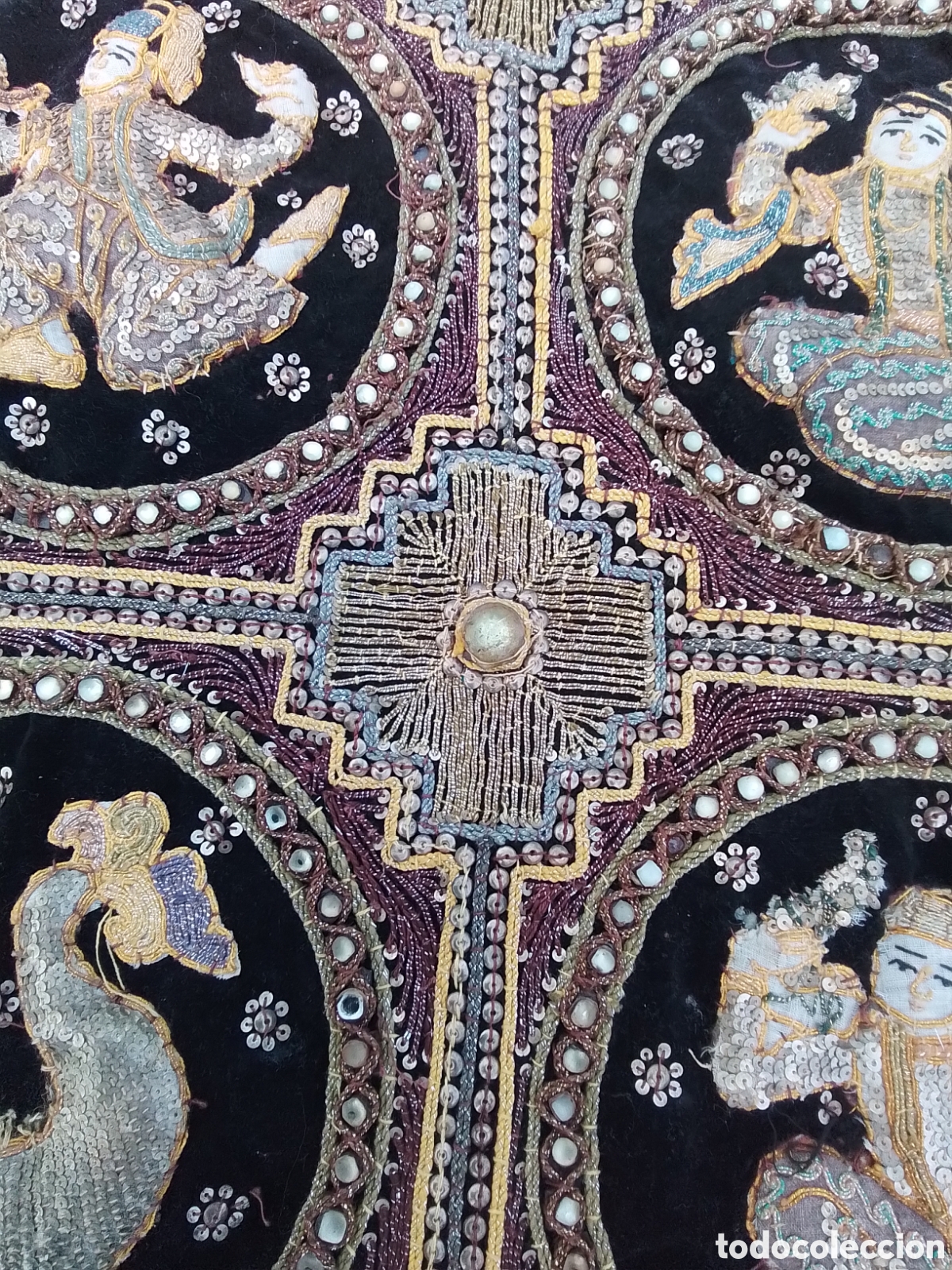 Otros objetos de arte: Tapiz de la India ,hecho a mano - Foto 3