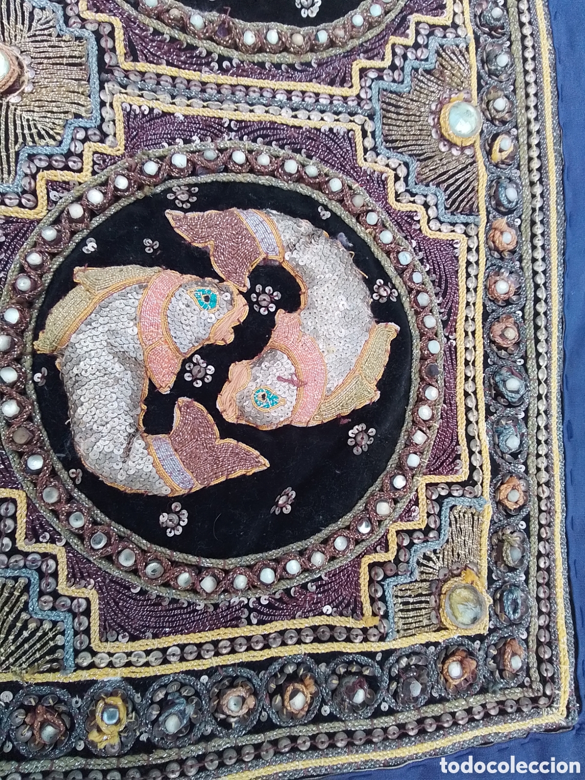 Otros objetos de arte: Tapiz de la India ,hecho a mano - Foto 4